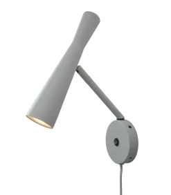 Wandlamp Bordeaux - Grijs - 10.5x26x34.5cm