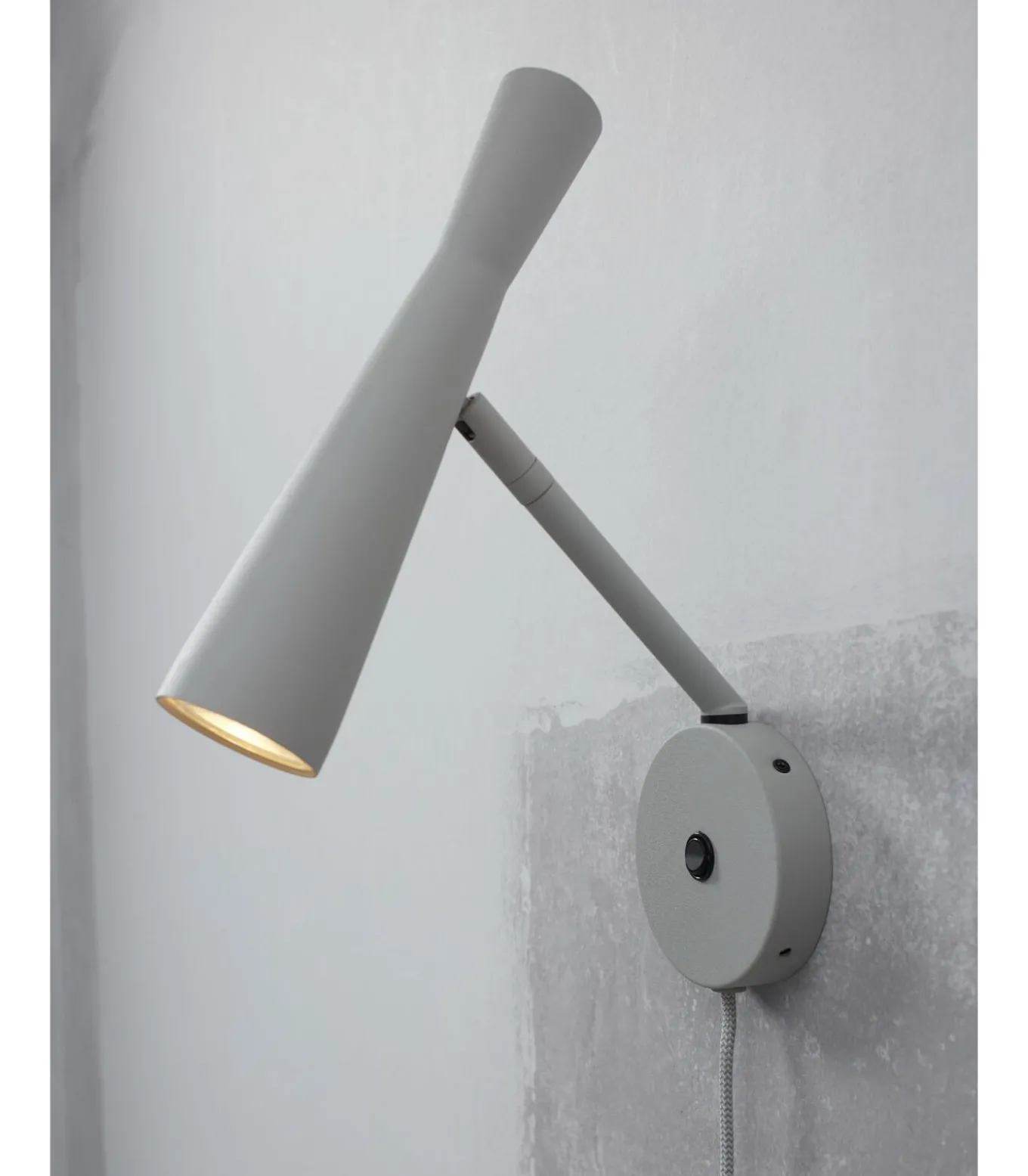 Wandlamp Bordeaux - Grijs - 10.5x26x34.5cm