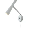 Wandlamp Bordeaux - Wit - 10.5x26x34.5cm