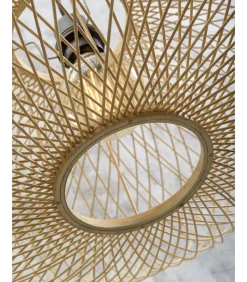 Wandlamp Cango - Bamboe - 105x60x60cm