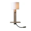 Wandlamp Florence - Bruin - 24x24x52cm