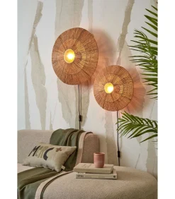 Wandlamp Iguazu - Jute - Ø55cm
