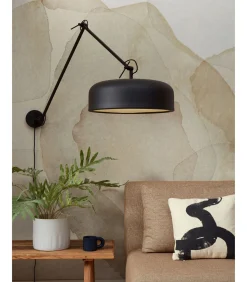Wandlamp Marseille - Zwart - Ø48cm