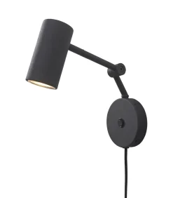 Wandlamp Montreux - Zwart - 10.5x21.5x18cm