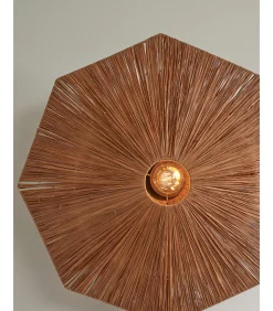 Wandlamp Panama - Bruin - 65x7x65cm