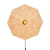 Wandlamp Panama - Naturel - 65x7x65cm