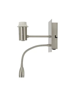 Wandlamp Regina - Zilver - 20x11x35cm