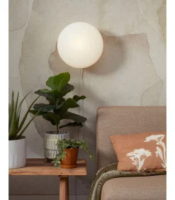 Wandlamp Sapporo - Wit - Ø34cm