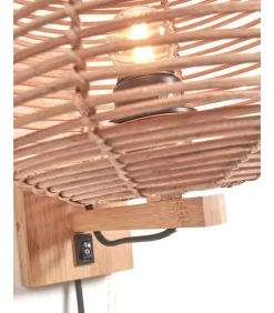 Wandlamp Tanami - Rotan - Ø25cm