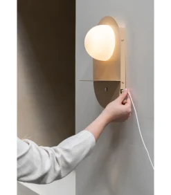 Wandlamp Tokyo - Beige - 14x20x34cm