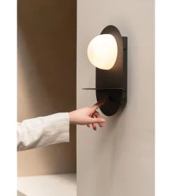 Wandlamp Tokyo - Zwart - 14x20x34cm