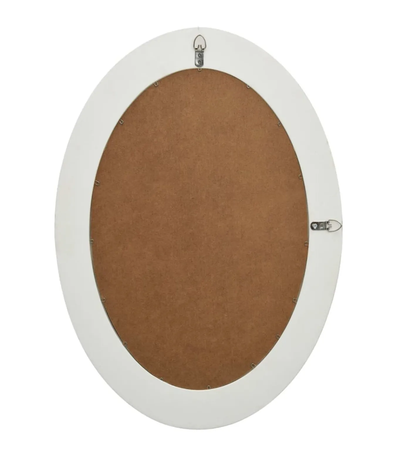 Wandspiegel barok stijl 50x70 cm wit