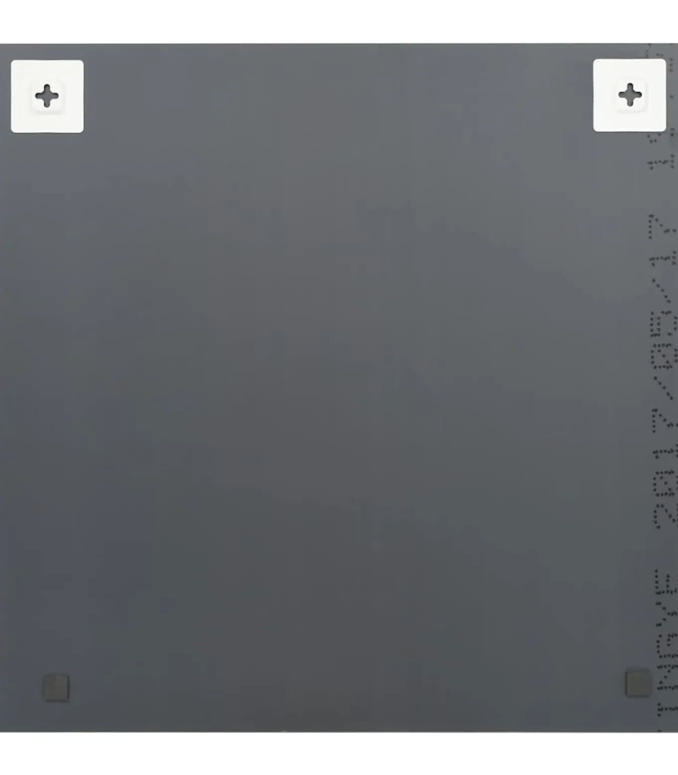 Wandspiegel vierkant 40x40 cm glas