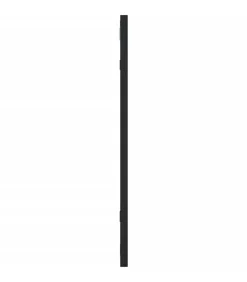 Wandspiegel vierkant 50x50 cm ijzer zwart