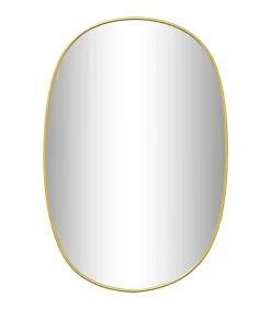 Wandspiegel 60x40 cm goudkleurig