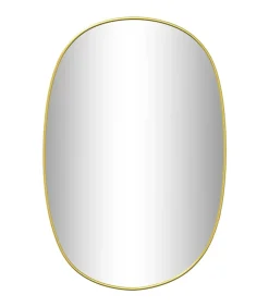 Wandspiegel 60x40 cm goudkleurig