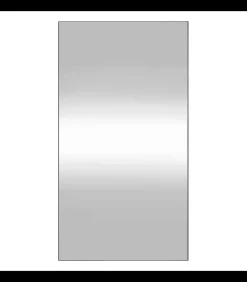 Wandspiegel 50x100 cm rechthoekig glas
