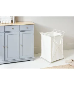 Wasmand met Uitneembare Waszak - Tower - Wit