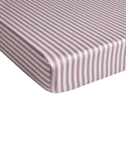 WATER GARDEN Rose - Hoeslaken Satijn katoen