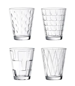Waterglas Set 4-dlg. clear Dressed Up