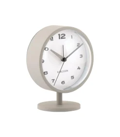 Wekker Brisk Dome - Donkergrijs - 6.5x11x13.8cm