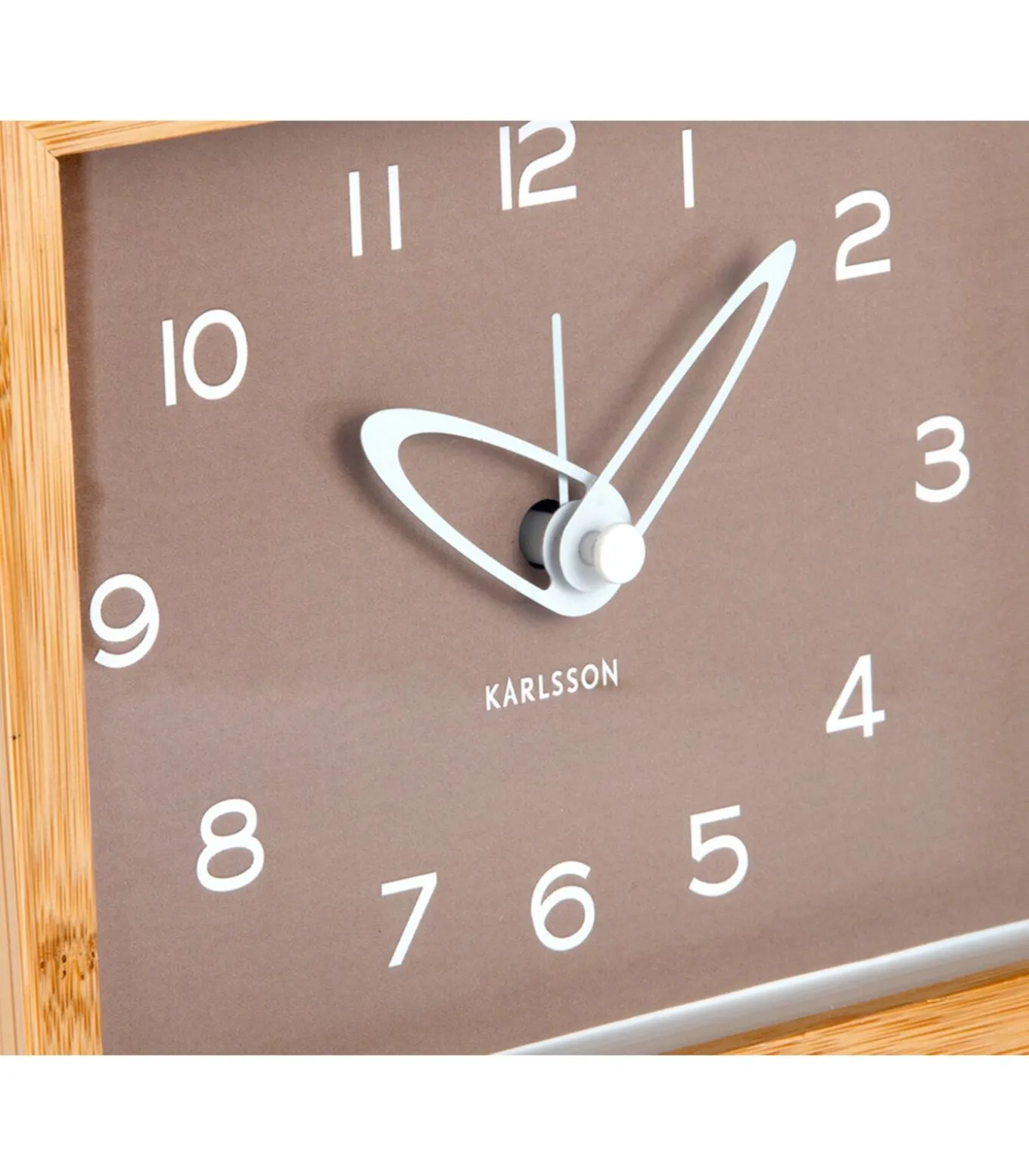 Wekker Tipico - Bruin - 19x19x13.8cm