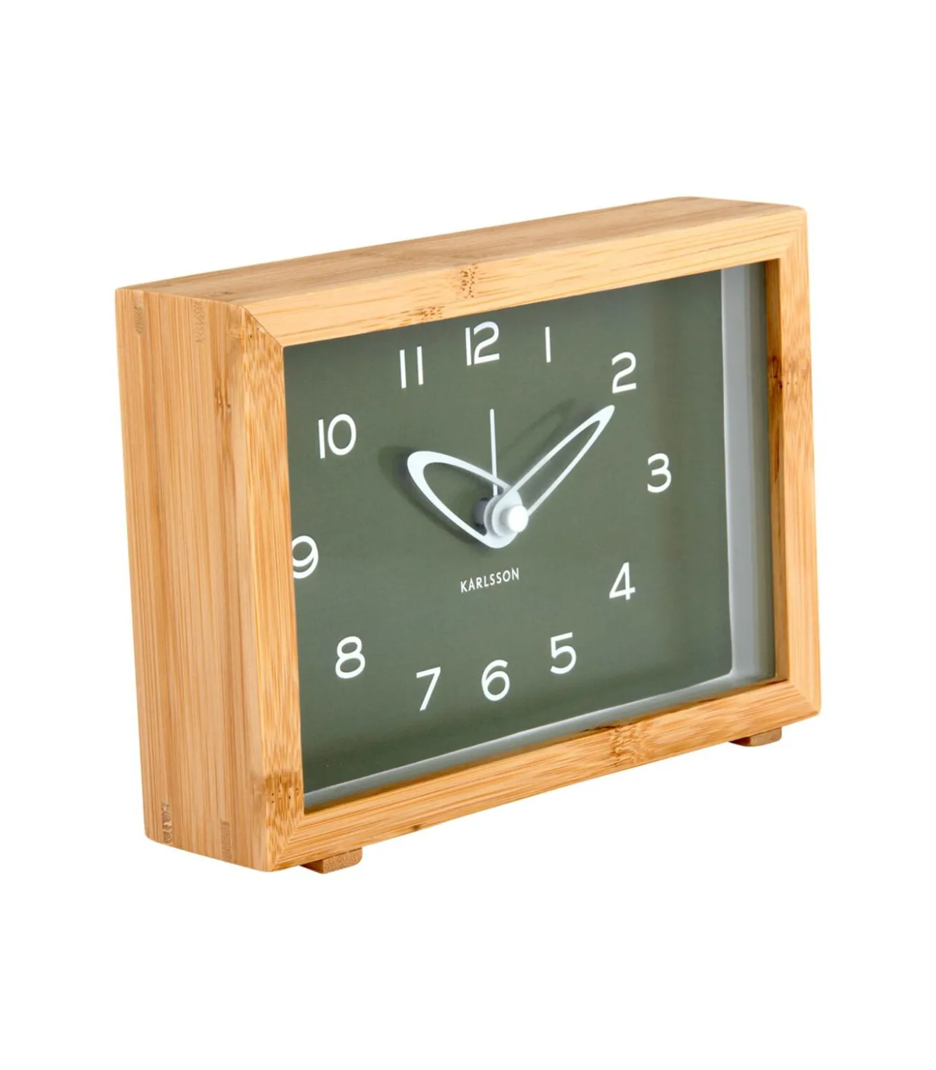 Wekker Tipico - Groen - 19x19x13.8cm