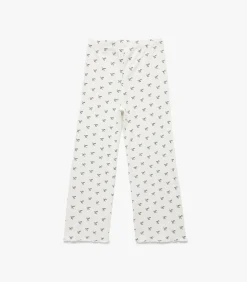 Wijd Pajama Broek Meisjes Strikpatroon