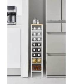 Wijnrek / Flessenrek - 16 flessen - Tower - Wit