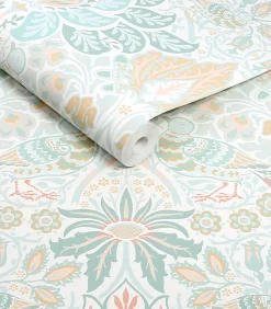 William Morris at Home Vliesbehang - Dove & Rose Haze - 1000x52