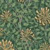 William Morris at Home Vliesbehang - Honeysuckle Verde - 1000x52