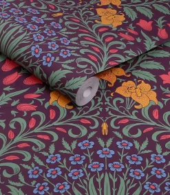 William Morris at Home Vliesbehang - Garden Dewberry - 1000x52