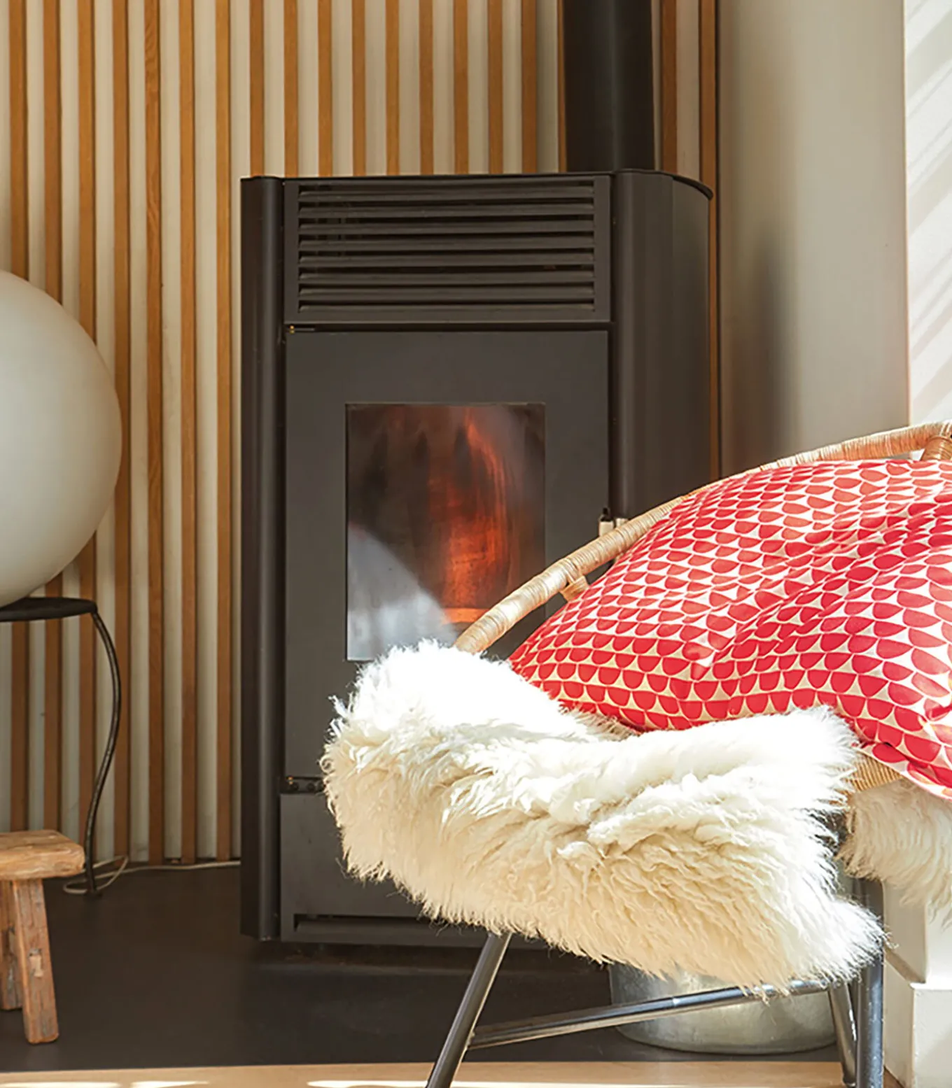 WINTER FOX Neige - Laken Perkaal Katoen