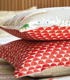 WINTER FOX Neige - Laken Perkaal Katoen