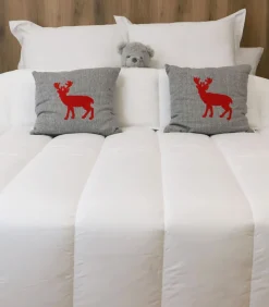 Wit dekbed 550gr winter in wit polyester 240x280 cm