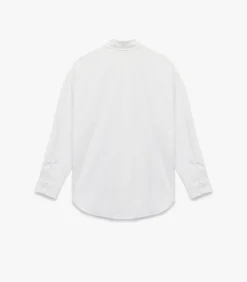 Witte Katoenen Blouse Lange Mouwen