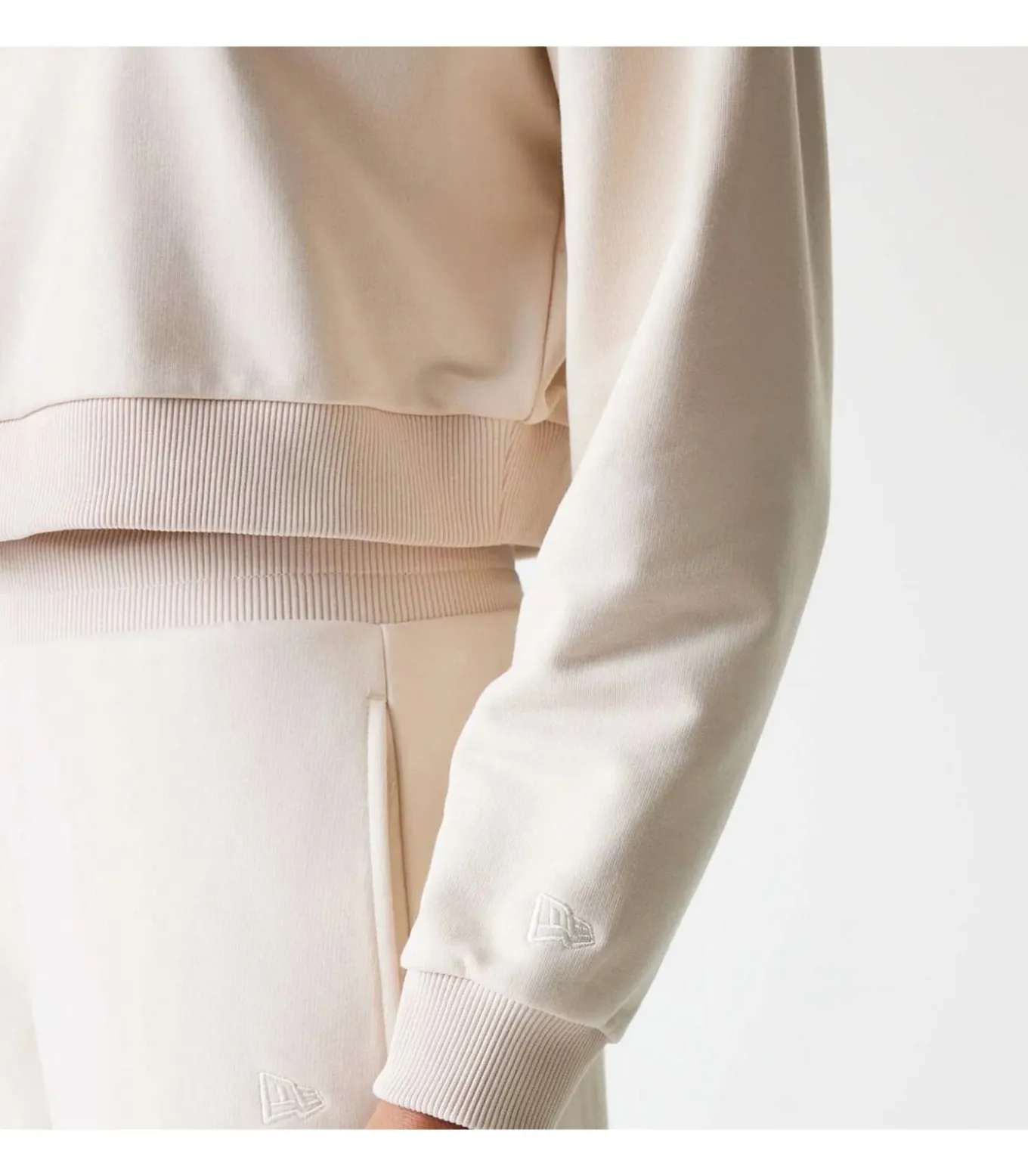 Wmns Mlb Tonal Crop Qrtr Zip Losdod Ltc