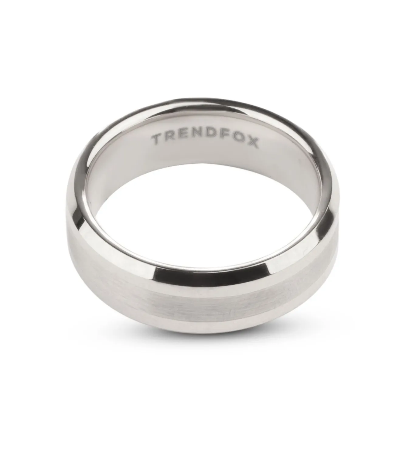 Wolfraam Heren Ring - Tungsten - Zilver Kleurig