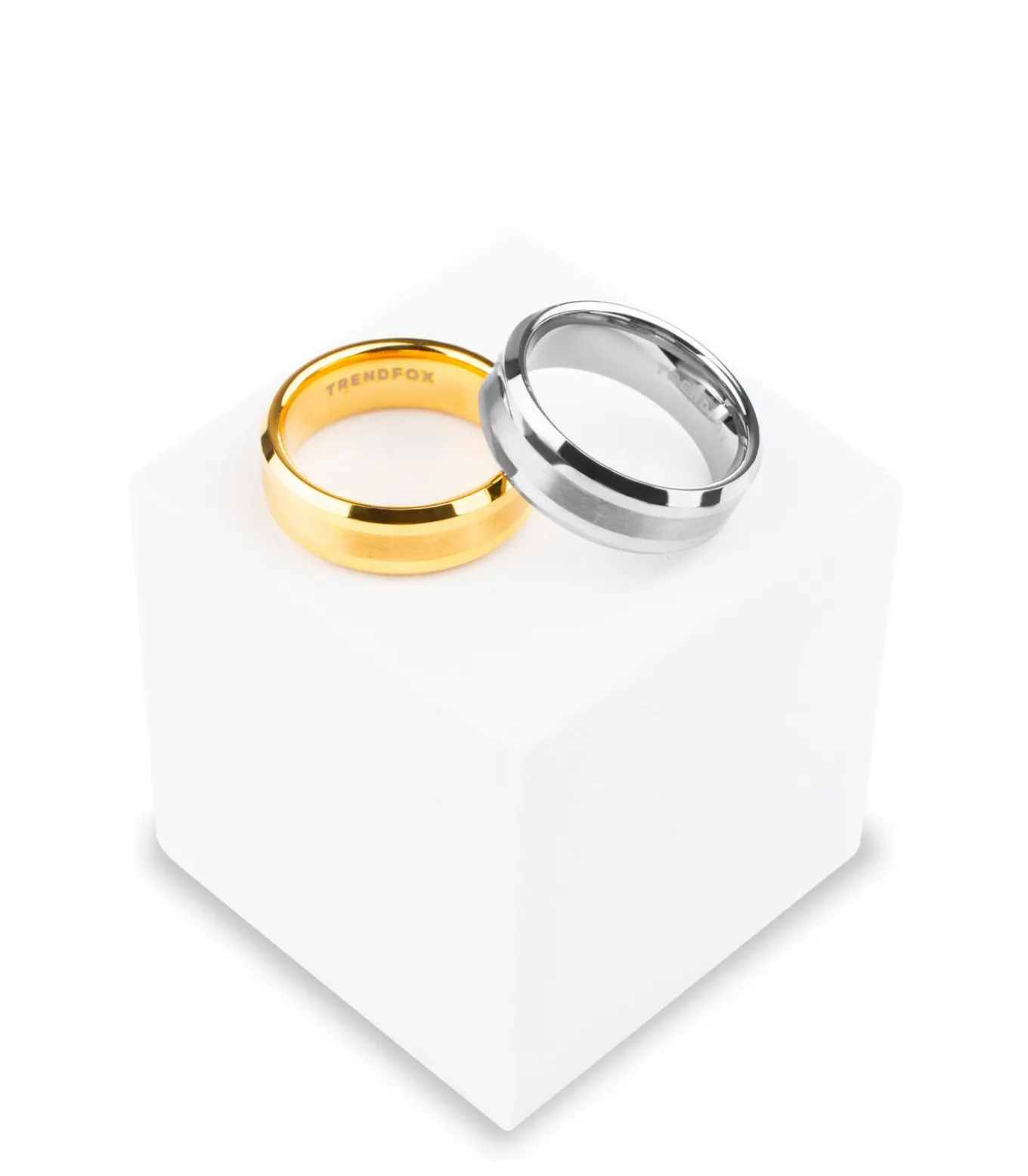 Wolfraam Heren Ring - Tungsten - Zilver Kleurig