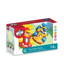 WOW Toys raceauto Turbo Twins - speelgoedauto's voor kinderen