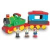 WOW Toys speelgoed trein Sam - interactieve stoomtrein voor kinderen