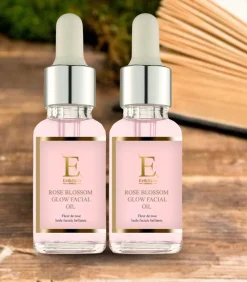 2x Rozenbloesem Glow Gezichtsolie