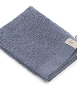 12x Soft Cotton Washandjes Indigo