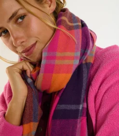 YUMA ACADIA Sjaal paars