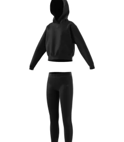 Zachte fleece hoodie voor meisjes