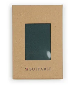 Zijde Pochet Donkergroen