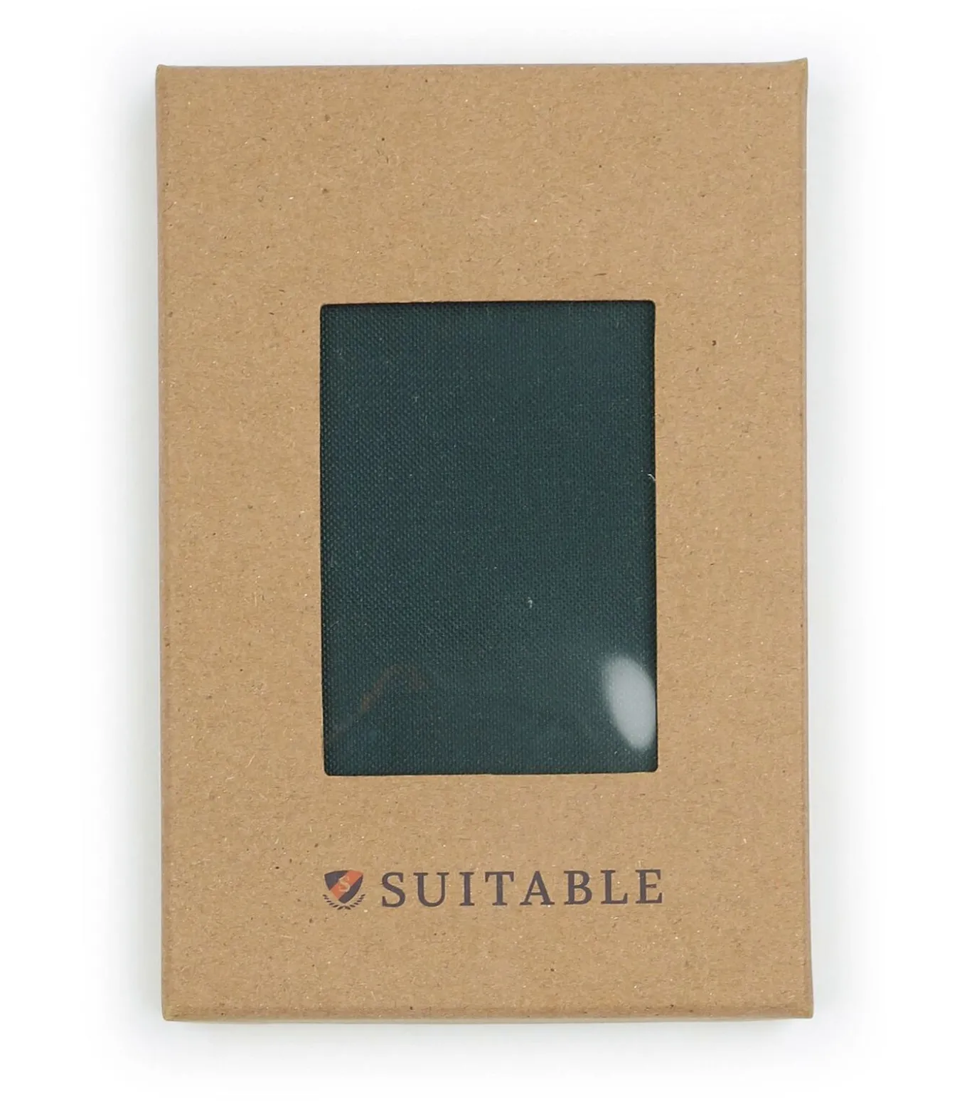 Zijde Pochet Donkergroen