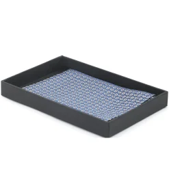 Zijde Pochet Paisley Donkerblauw