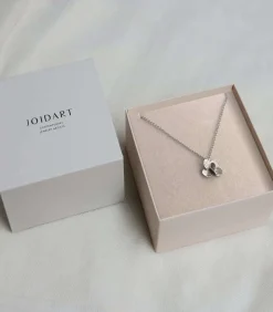 Zilveren ketting Pampalonia met bloemhanger