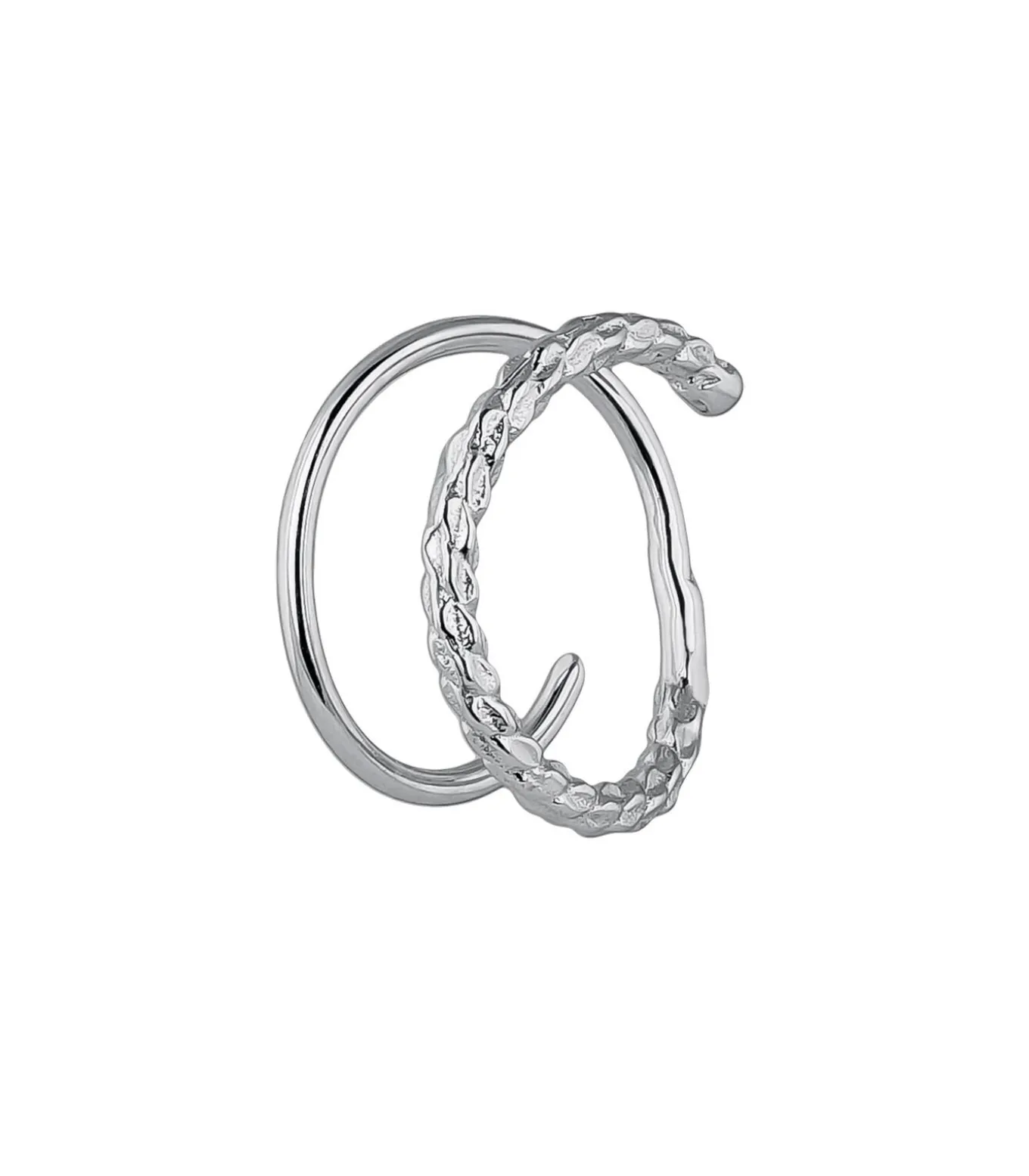 ZILVEREN PIERCING HEREN CREOOL VACHERON